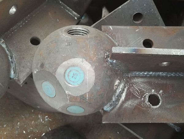 泸州螺栓球球塞，网架配件