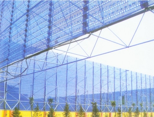 泸州环保扫风墙网架工程